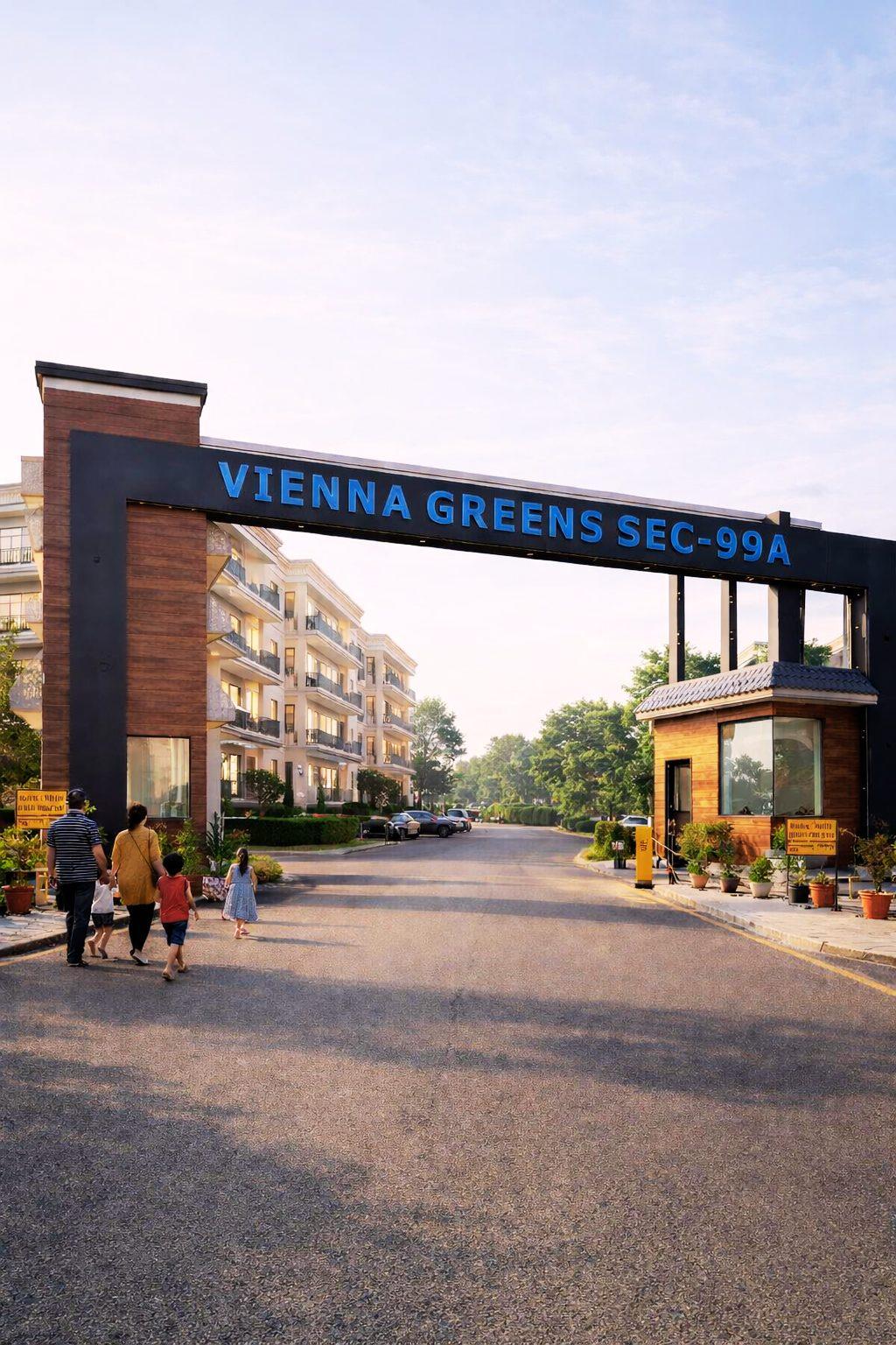 Vienna Greens, Sector 99A, Gurugram — artist's impression supplied by the project