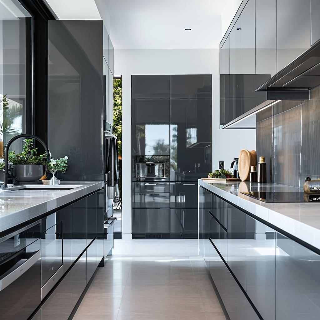 M3M St. Andrews — Fully fitted kitchen — brochure imagery