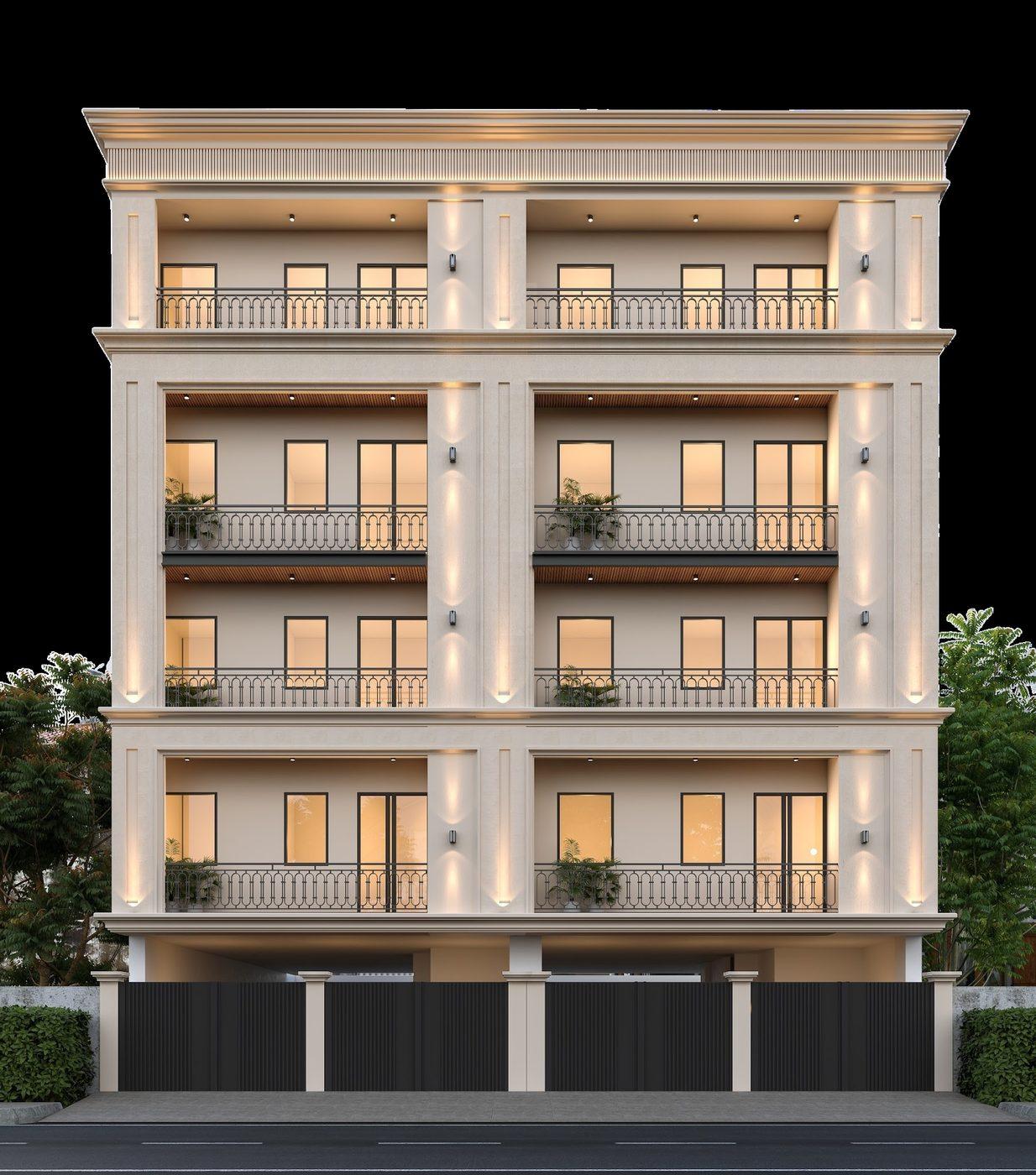 Artist's impression of the 3 BHK floors at Vienna Greens