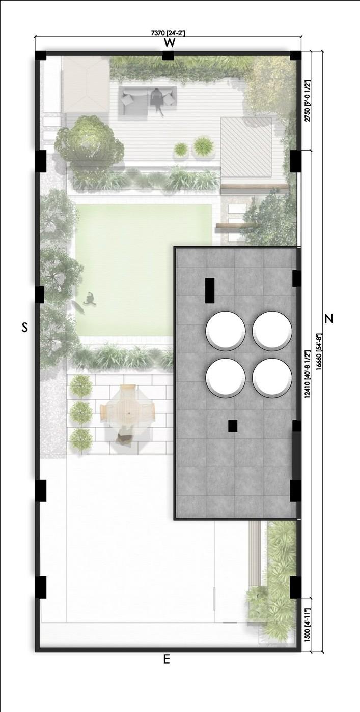 Terrace plan — Vienna Greens, Sector 99A, Gurugram